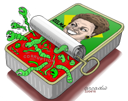 DILMA BRAZIL AND CORRUPTION by Arcadio Esquivel