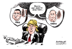 CRUZ AND KASISCH VS TRUMP  by Jimmy Margulies