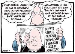 MIKE DUFFY ACQUITTAL by Ingrid Rice