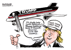 TRUMP AND FEMALE CELEBRITIES  by Jimmy Margulies