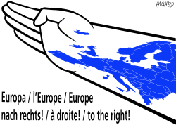 EUROPE TO THE RIGHT by Rainer Hachfeld