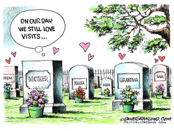 MOTHER'S DAY VISITS  by Dave Granlund