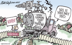 STATE FRACKING  by Mike Keefe