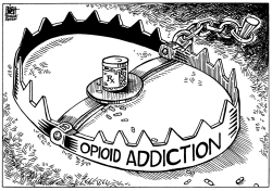 OPIOID ADDICTION, B/W by Randy Bish