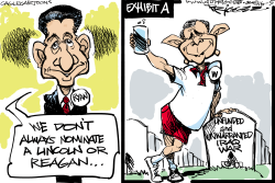 GOP NOMINEES by Milt Priggee