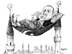 TURKEY PRESIDENT RECEP ERDOGAN by Petar Pismestrovic
