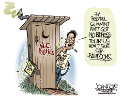 NC POTTY POLITICS  by John Cole