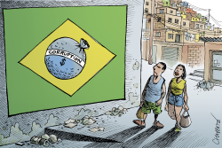 BRAZIL AND CORRUPTION by Patrick Chappatte