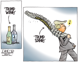 TRUMP SPINE  by John Cole