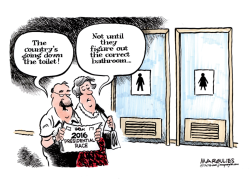 BATHROOM ISSUE  by Jimmy Margulies