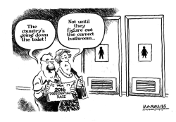 BATHROOM ISSUE by Jimmy Margulies
