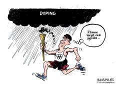 DOPING AND THE OLYMPICS  by Jimmy Margulies