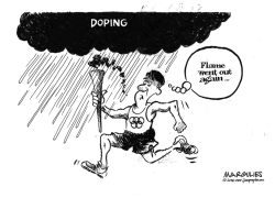 DOPING AND THE OLYMPICS by Jimmy Margulies