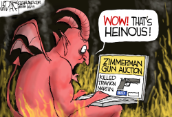 GEORGE ZIMMERMAN GUN AUCTION by Jeff Darcy