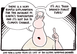 LAST OF THE GLOBAL WARMING DENIERS by Ingrid Rice
