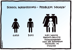 SCHOOL WASHROOMS PROBLEM SOLVED by Ingrid Rice