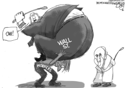 POPE AND CAPITALISM by Pat Bagley