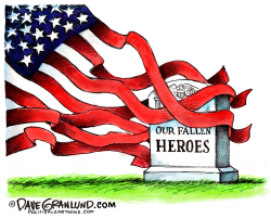 MEMORIAL DAY HEROES  by Dave Granlund