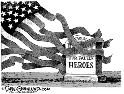 MEMORIAL DAY HEROES  by Dave Granlund