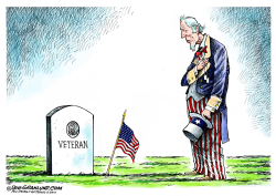 MEMORIAL DAY VISITOR  by Dave Granlund
