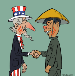 HANDSHAKE by Jianping Fan