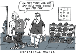 IMPERSONAL TRAINER by Chris Slane