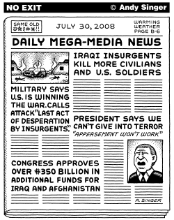 IRAQ IN 2008 by Andy Singer