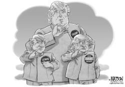 CANDIDATES LEWIS AND BERUFF ARE TRUMP MINI-MES by R.J. Matson