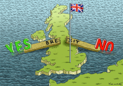 YES AND NO BREXIT by Marian Kamensky