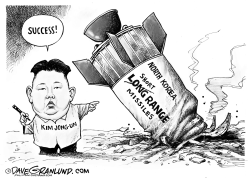 NORTH KOREA MISSILE DUDS  by Dave Granlund