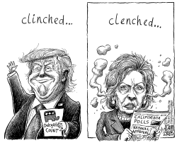 PARTY NOMINATION by Adam Zyglis