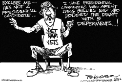 TRUMP VETS by Milt Priggee
