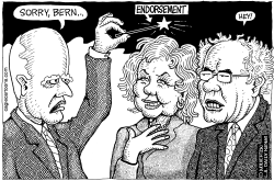 LOCAL-CA JERRY BROWN ENDORSES HILLARY by Wolverton