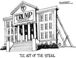 THE ART OF THE STEAL by Bill Schorr