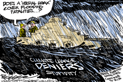 DENIERS  by Milt Priggee