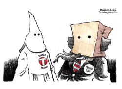 TRUMP RACISM AND REPUBLICAN SUPPORTERS COLOR by Jimmy Margulies