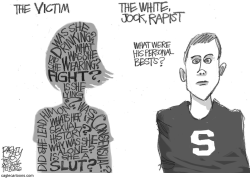 A QUESTION OF RAPE by Pat Bagley