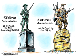 SECOND AMEND AND NRA  by Dave Granlund