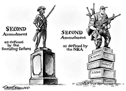 SECOND AMEND AND NRA  by Dave Granlund
