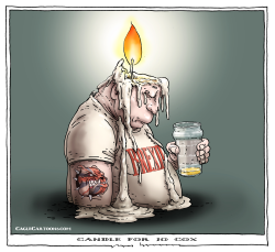 CANDLE FOR JO COX by Joep Bertrams