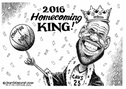 CAVS NBA CHAMPS 2016 by Dave Granlund