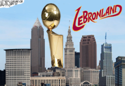 NBA CHAMPIONSHIP TRNASFORMS CLEVELAND by Jeff Darcy