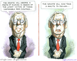 MITCH MCCONNELL PAYS HIS RESPECTS -  by Taylor Jones