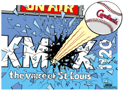 CARDINALS LEAVE KMOX by R.J. Matson