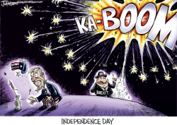INDEPENDENCE DAY BREXIT by Joe Heller