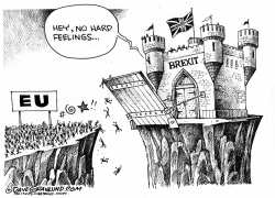 BREXIT FROM EU  by Dave Granlund