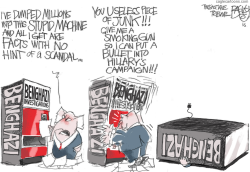 BENGHAZI TRUTHERS   by Pat Bagley