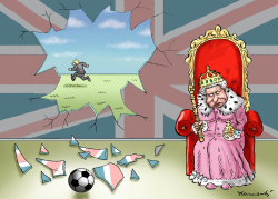 THE QUEEN IS NOT AMUSED by Marian Kamensky