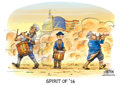 DIVIDED SPIRIT OF '16- by R.J. Matson