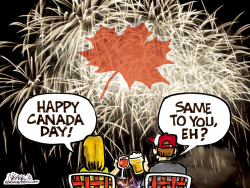 HAPPY CANADA DAY by Steve Nease